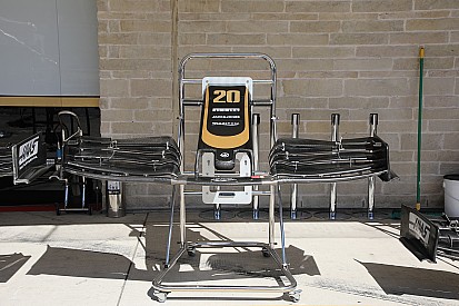 A Haas új első szárnya Austinból, ami már 2020-ra szól