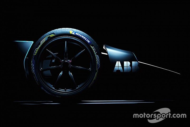 Formule E teaset detail van nieuwe Gen2EVO