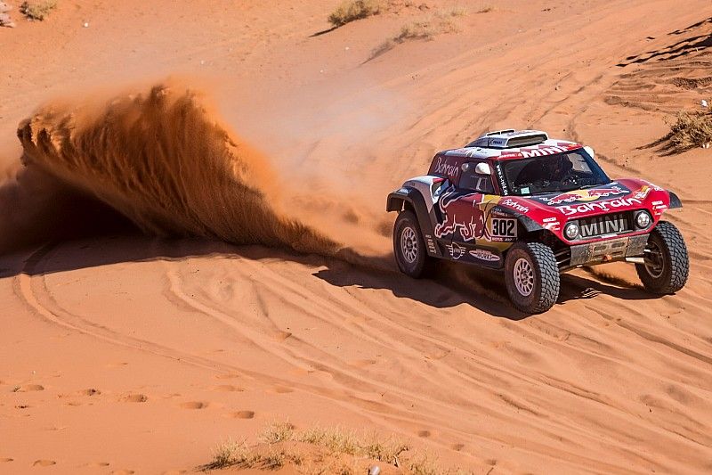 #302 JCW X-Raid Team: Stephane Peterhansel, Paulo Fiuza