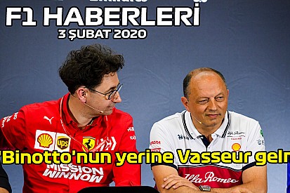 Video: "Binotto'nun yerine Vasseur gelmeli" - 3 Şubat Pazartesi F1 ve Motor Sporları Haberleri
