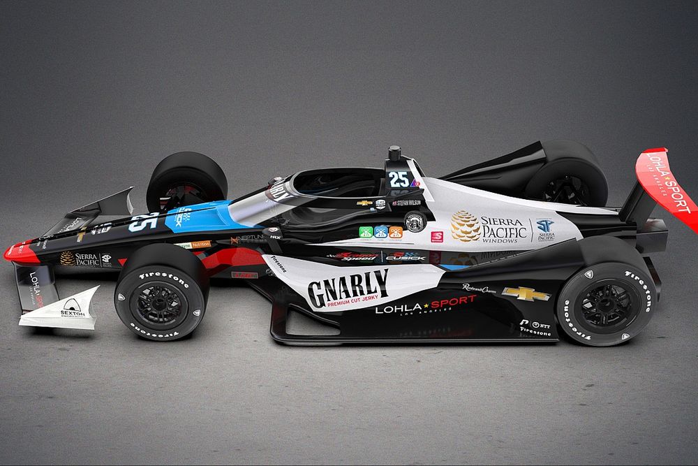 DragonSpeed/Cusick Motorsports Indy 500 livery