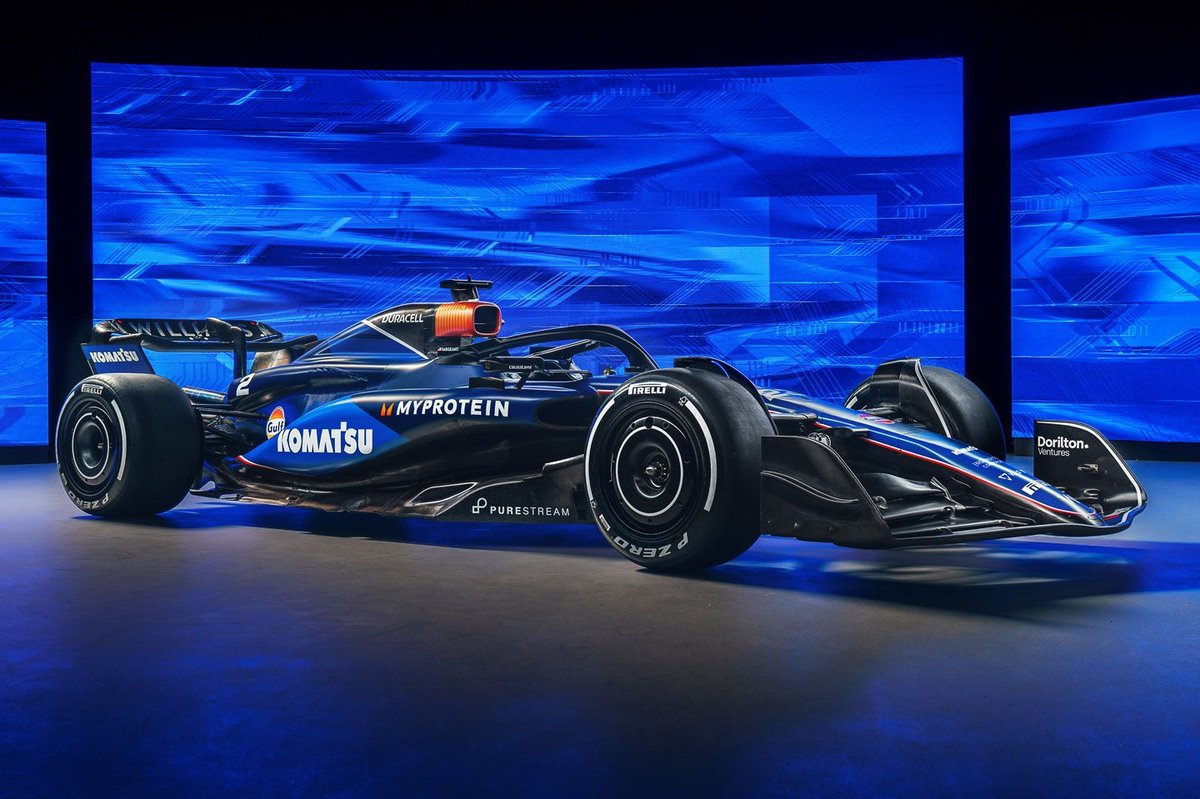 自動車 WILLIAMS F1 TEAM FULL VIEW Williams Williams unveils updated livery for 2024 FW46 F1 car
