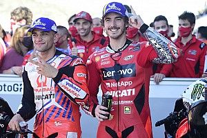 Bagnaia admiratif des débuts de Martín et Bastianini
