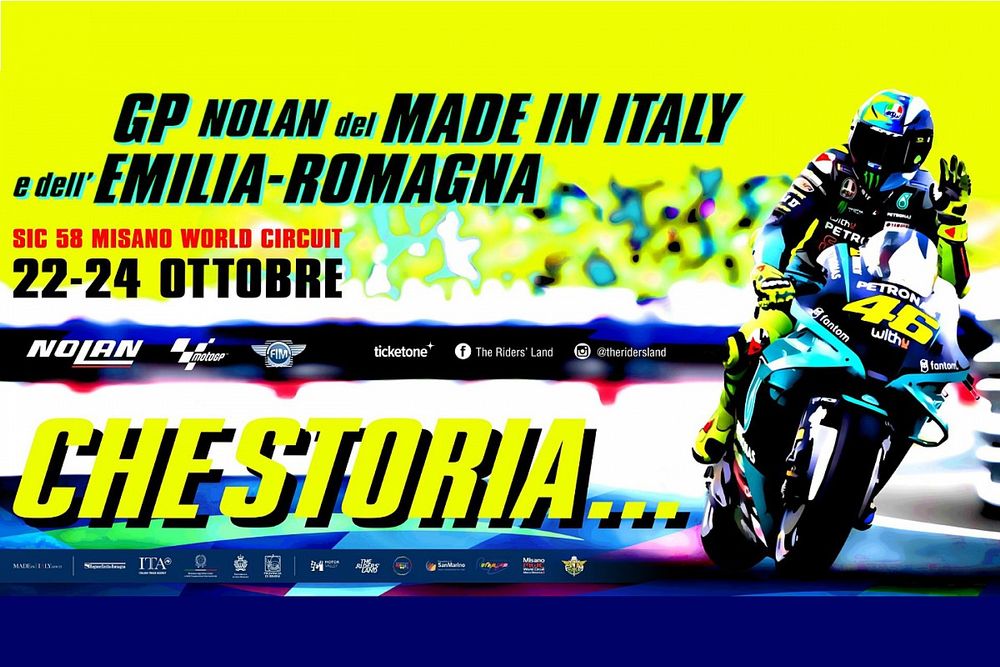 Misano se prepara para despedir a Rossi: "Qué historia..."