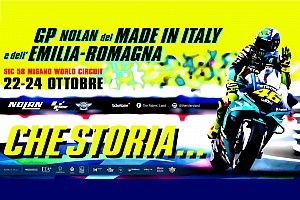 El poster que Misano usa para despedir a Valentino Rossi
