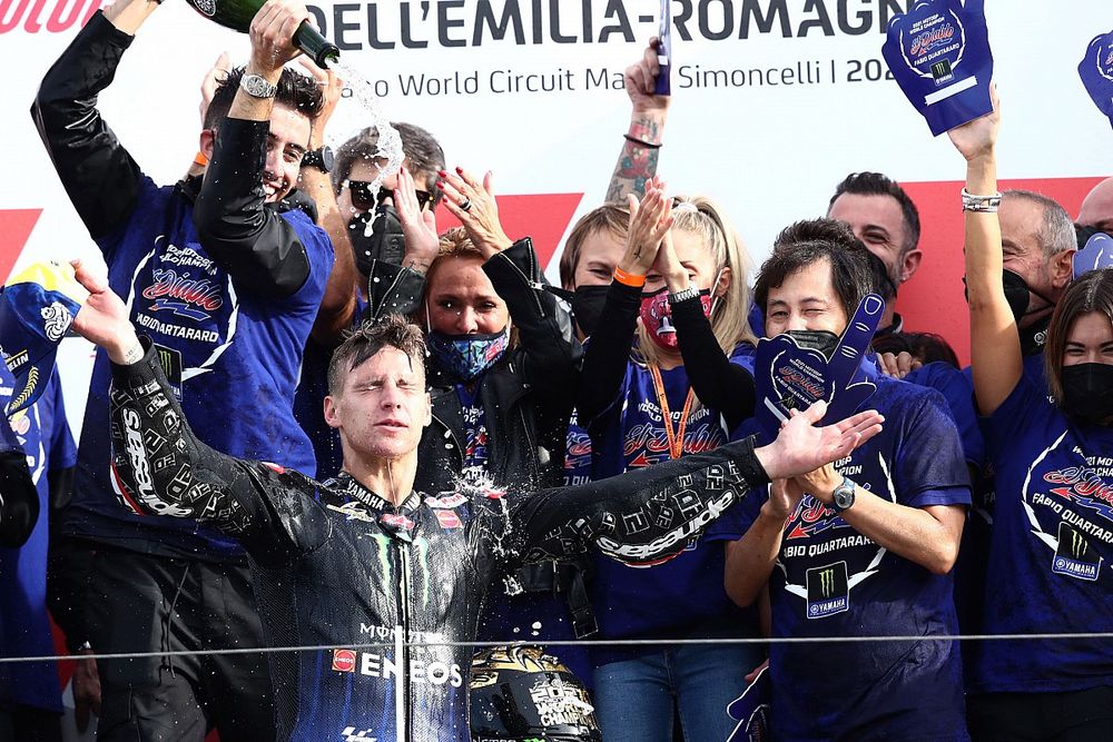 MotoGP-wereldkampioen Quartararo: "Ongelooflijk, ik leef mijn droom"