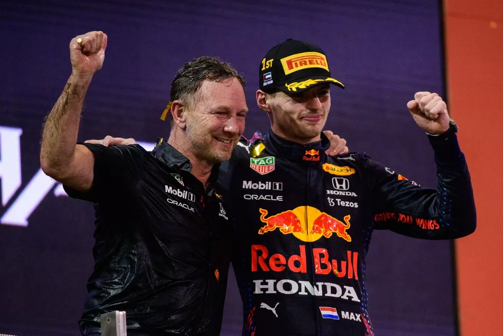 Christian Horner, Max Verstappen, Red Bull Racing