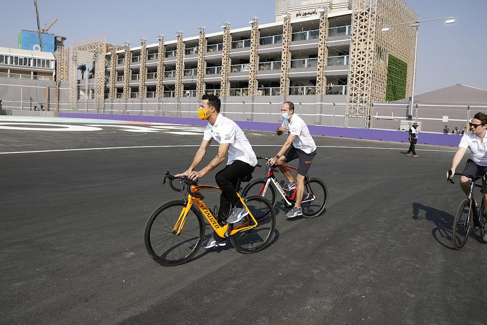 Las primeras fotos de la F1 en Arabia Saudí