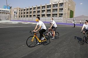 Las primeras fotos de la F1 en Arabia Saudí