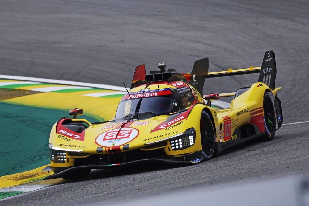 #83 AF Corse Ferrari 499P: Robert Kubica, Robert Shwartzman, Yifei Ye