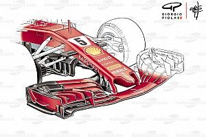 Ferrari: l'ala anteriore che flette riprende un concetto lanciato dalla Red Bull