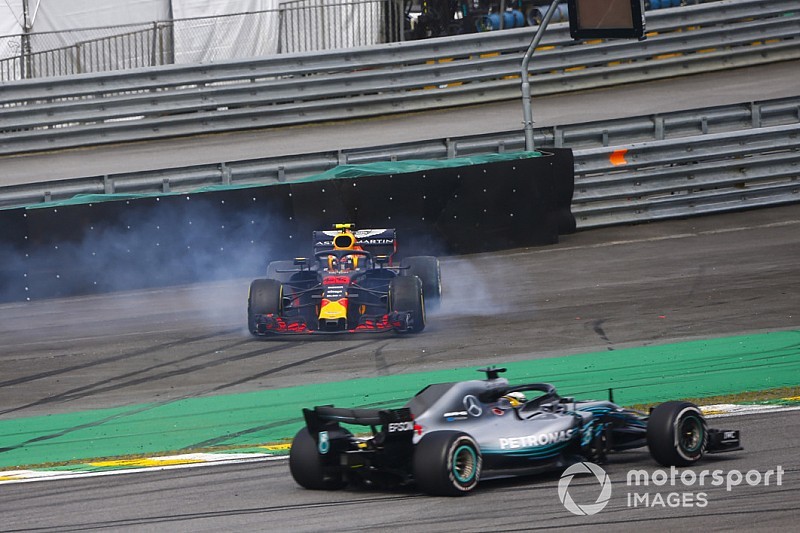 Der Verstappen-Ocon-Crash in Bildern