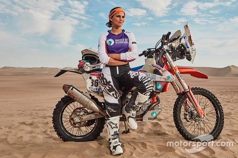 Gianna Velarde: "Este Dakar no me venció"