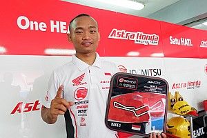 Meski rajai balapan, Rheza rupanya perlu adaptasi