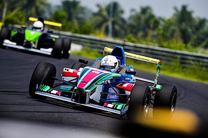Coimbatore JK Tyre: Tharani resists Chatterjee to win Race 3