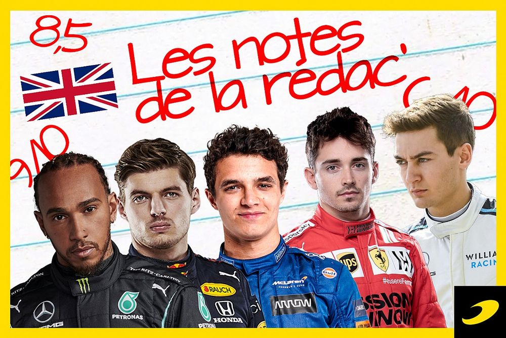 Les notes du Grand Prix de Grande-Bretagne 2021