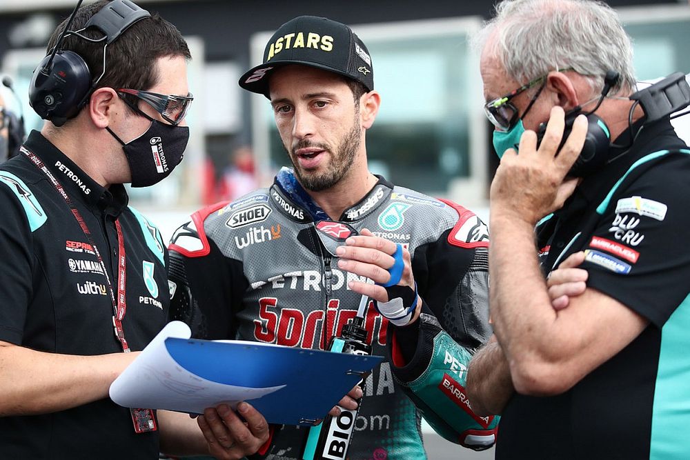 Les analyses de Dovizioso "aident beaucoup" le team SRT