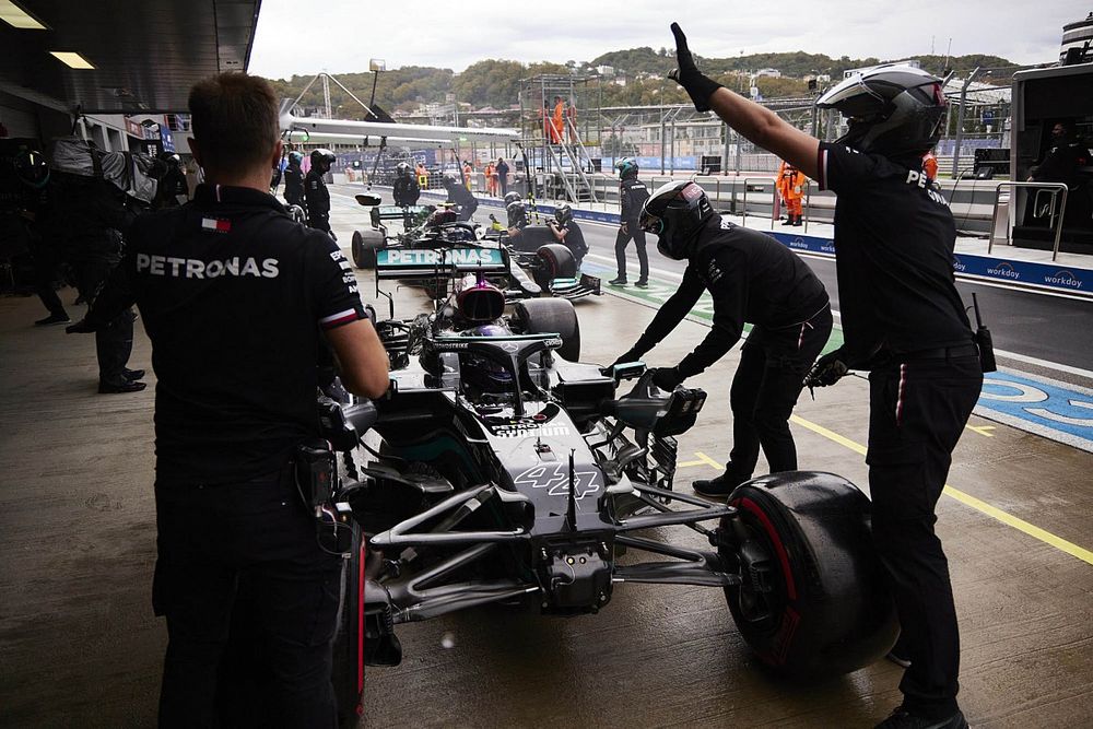 La mejores imágenes de la loca clasificación de la F1 en Sochi