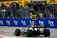 F1 Russian GP: Hamilton takes 100th win as late rain denies Norris