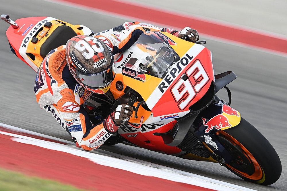 MotoGP: Marquez è ancora lo "sceriffo" di Austin, Bagnaia terzo