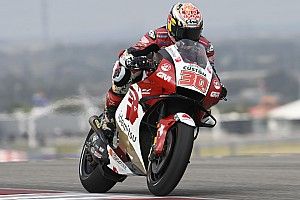 Nakagami aan kop in warm-up GP van Verenigde Staten