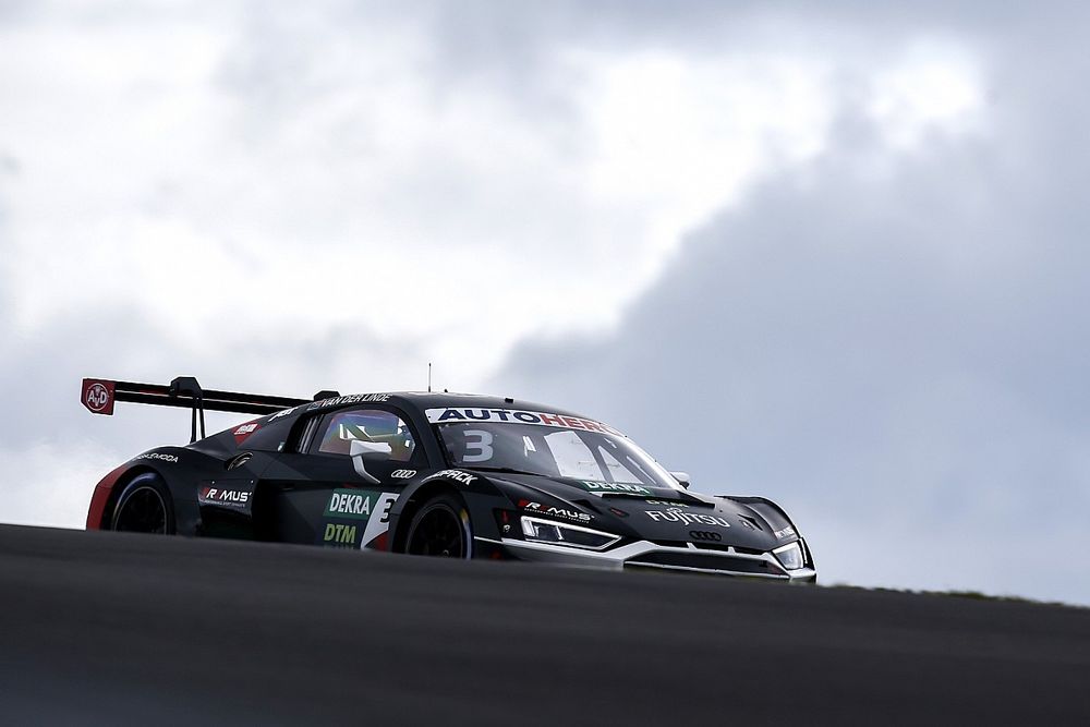 Van der Linde breidt voorsprong uit met derde DTM-zege