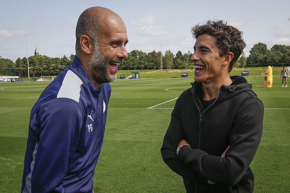 What a MotoGP legend learned from Manchester City boss