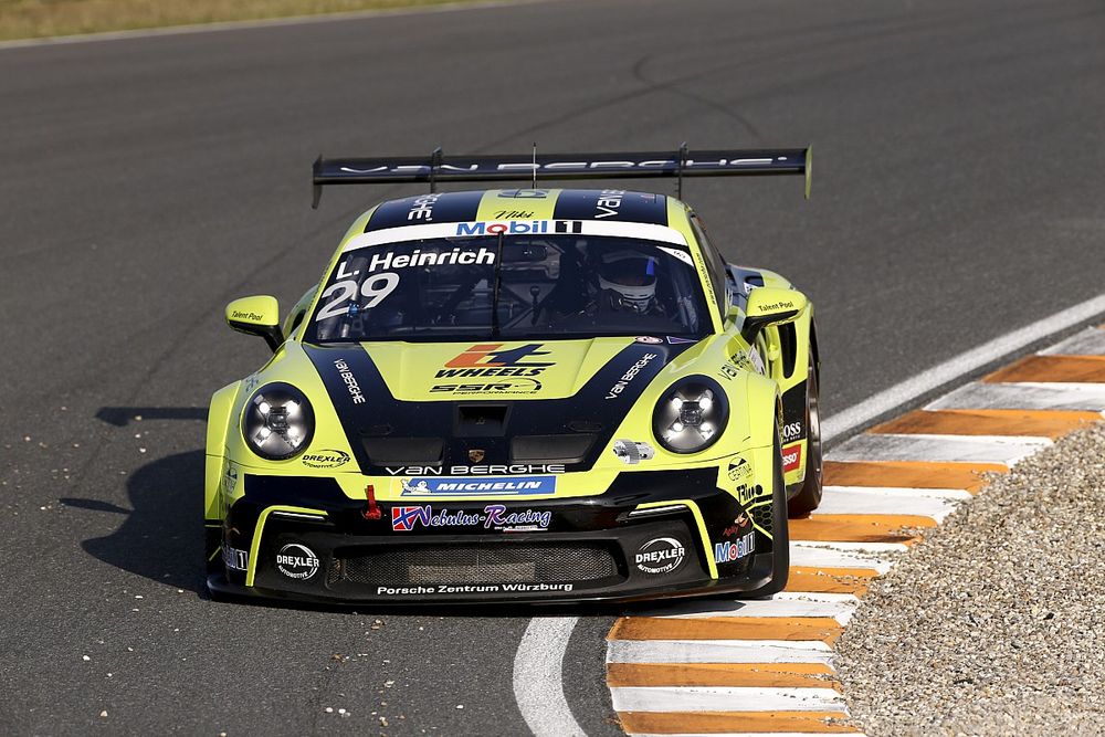 Porsche Supercup, Zandvoort: vince Heinrich, Iaquinta a podio