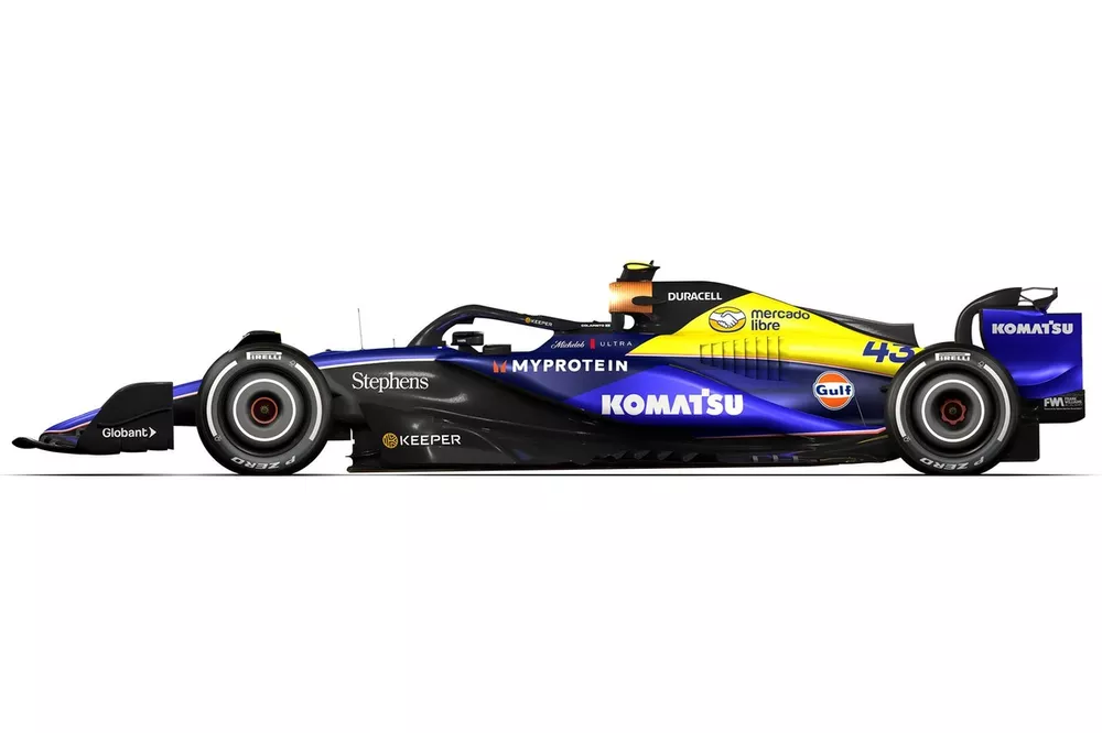 Williams livery GP's van Mexico en Brazili&euml;
