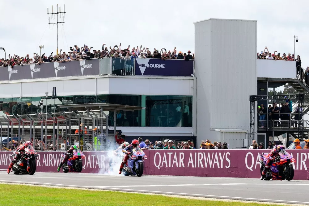 Marc Marquez, Gresini Racing, race start