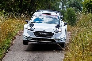 Фото: Боттас на тестах Ford Fiesta WRC в Германии