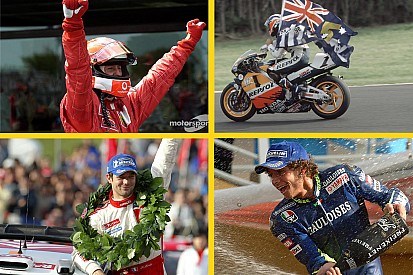 Galería: pilotos que ganaron cinco mundiales consecutivos
