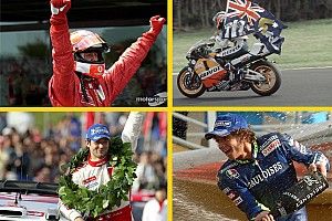 Galería: pilotos que ganaron cinco mundiales consecutivos
