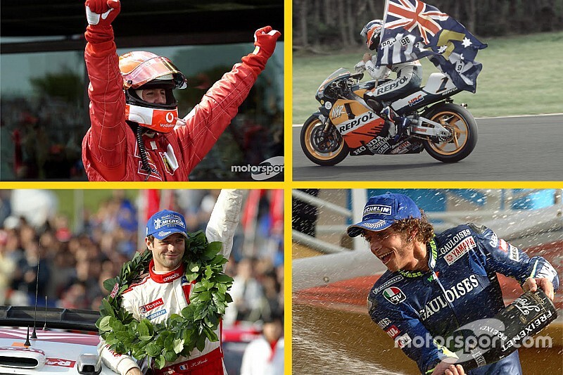 GALERÍA: 8 pilotos que ganaron 5 títulos consecutivos