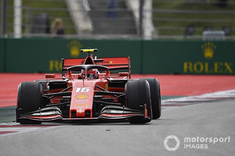 Leclerc 'voa' e faz pole position no Grande Prêmio da Rússia de F1