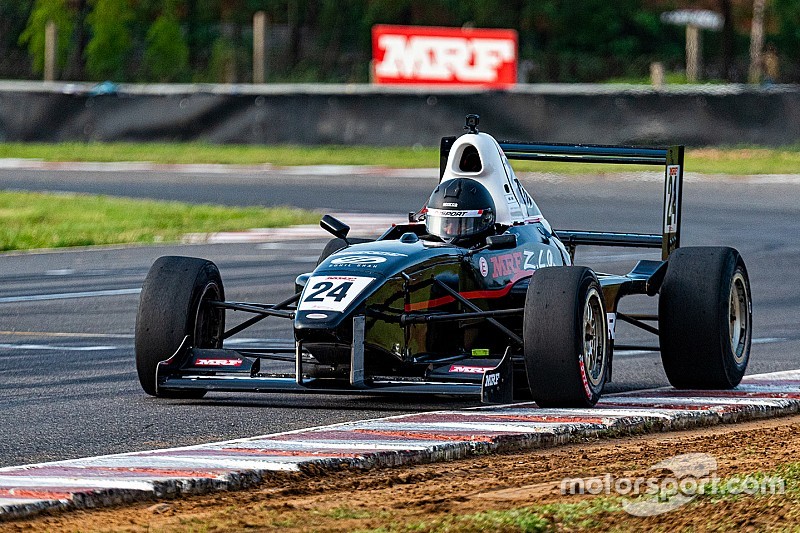 MRF F1600: Shah triumphs in rain-delayed Race 1