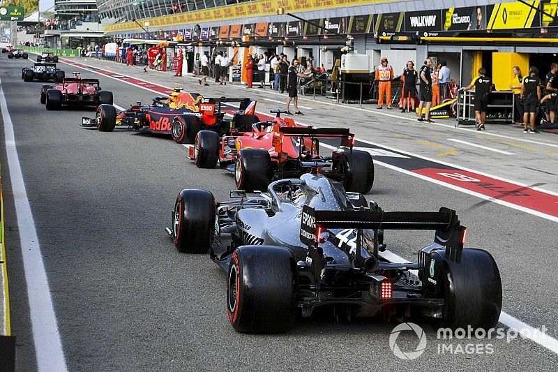 Reprimenda para tres pilotos por el show en la Q3 en Italia