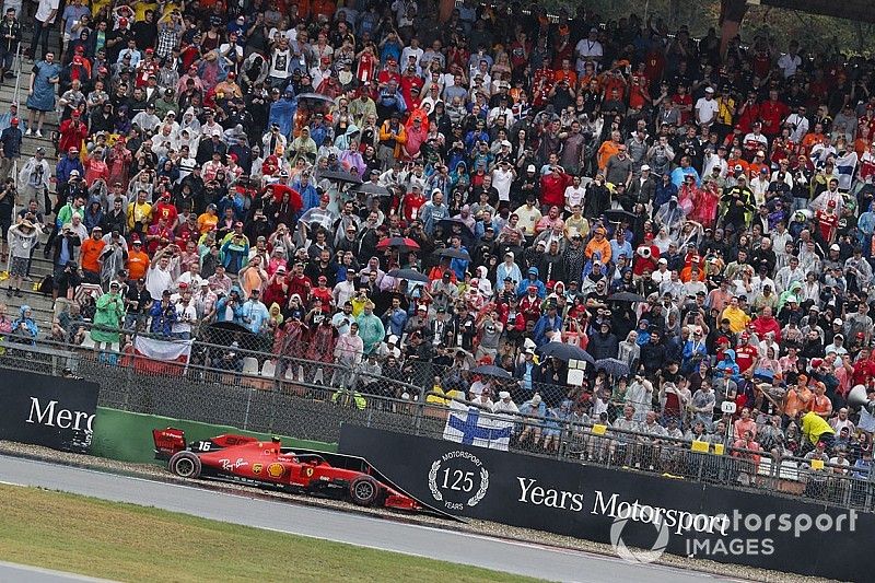 Leclerc califica de "inaceptable" el poco agarre en Hockenheim