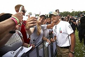 Bottas pár sör után túl is volt Hockenheimen