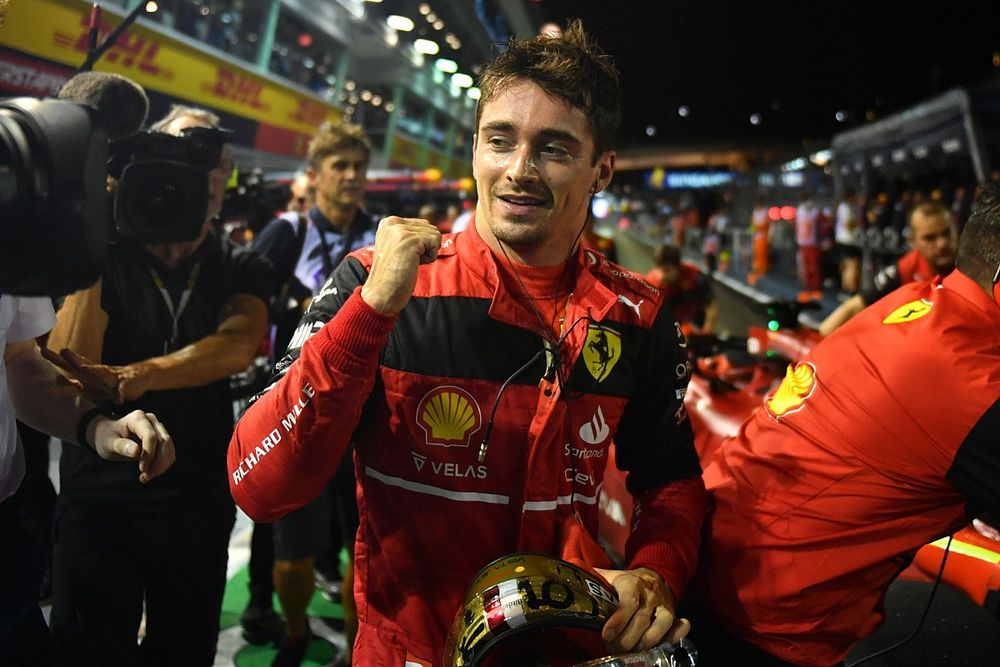 Polesitter Leclerc: "Bij perfecte uitvoering is F1-zege mogelijk"
