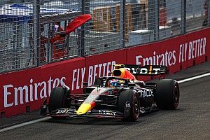 Red Bull explica el problema que afectó a Checo Pérez en la FP1 de Singapur