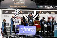Clements gets shock win in wreck-marred Daytona Xfinity race