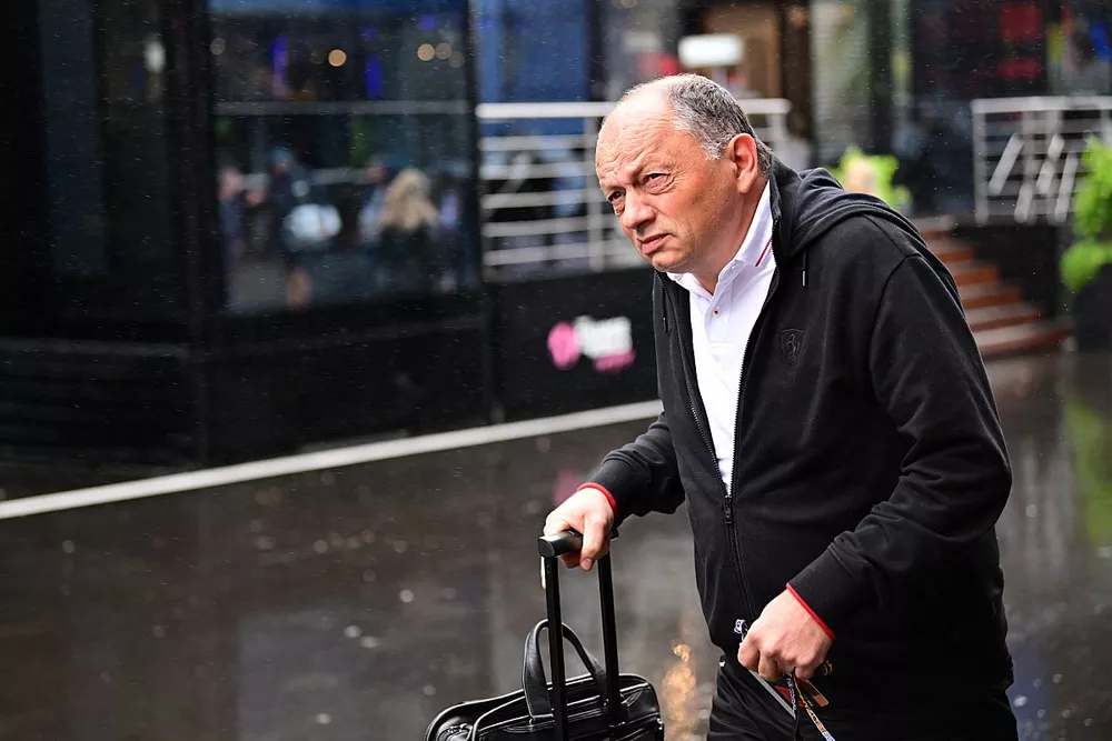 Frederic Vasseur, Team Principal e General Manager, Scuderia Ferrari