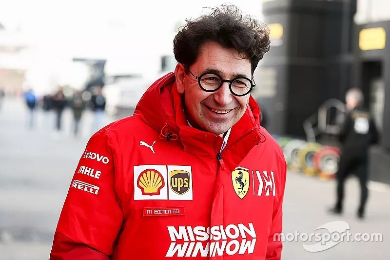 Mattia Binotto, directeur de Ferrari