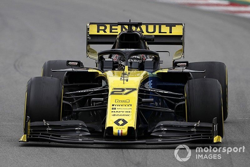 Hulkenberg dice que la nueva ala trasera de los F1 es como un "paracaídas"