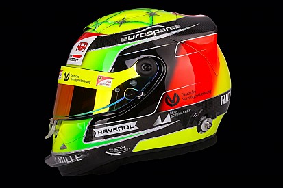 GALERIA: Mick Schumacher se inspira em design do pai em capacete para estreia na F2