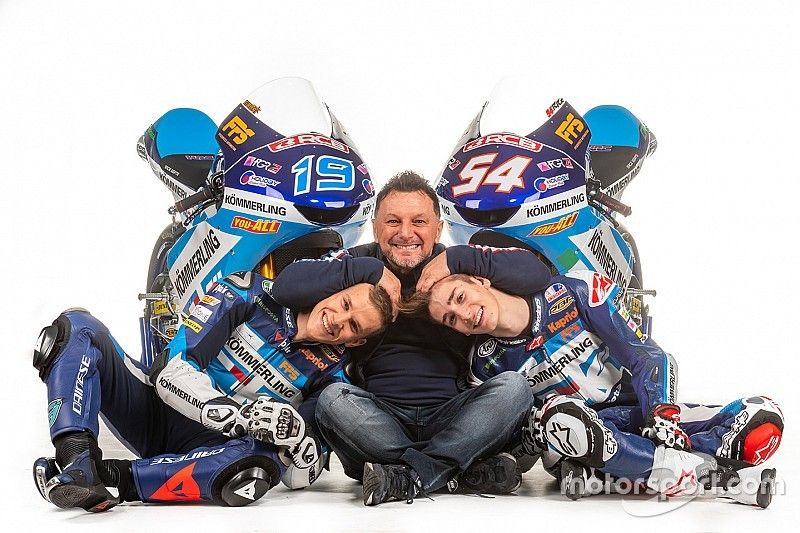 Gabriel Rodrigo, Fausto Gresini, Riccardo Rossi, Team Kömmerling Gresini Moto 3 project