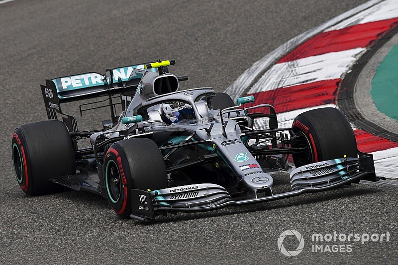 Bottas termina sexta-feira como o mais rápido do dia na China