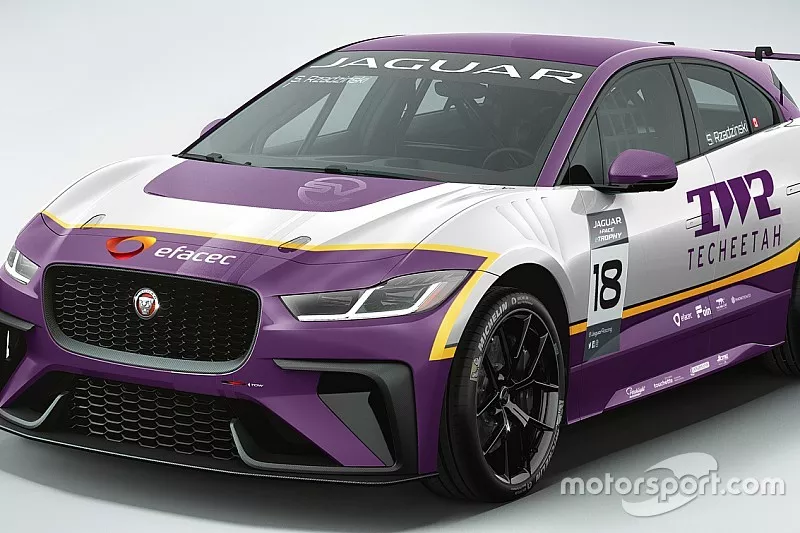 La decoración inspirada en el Jaguar XJR-9