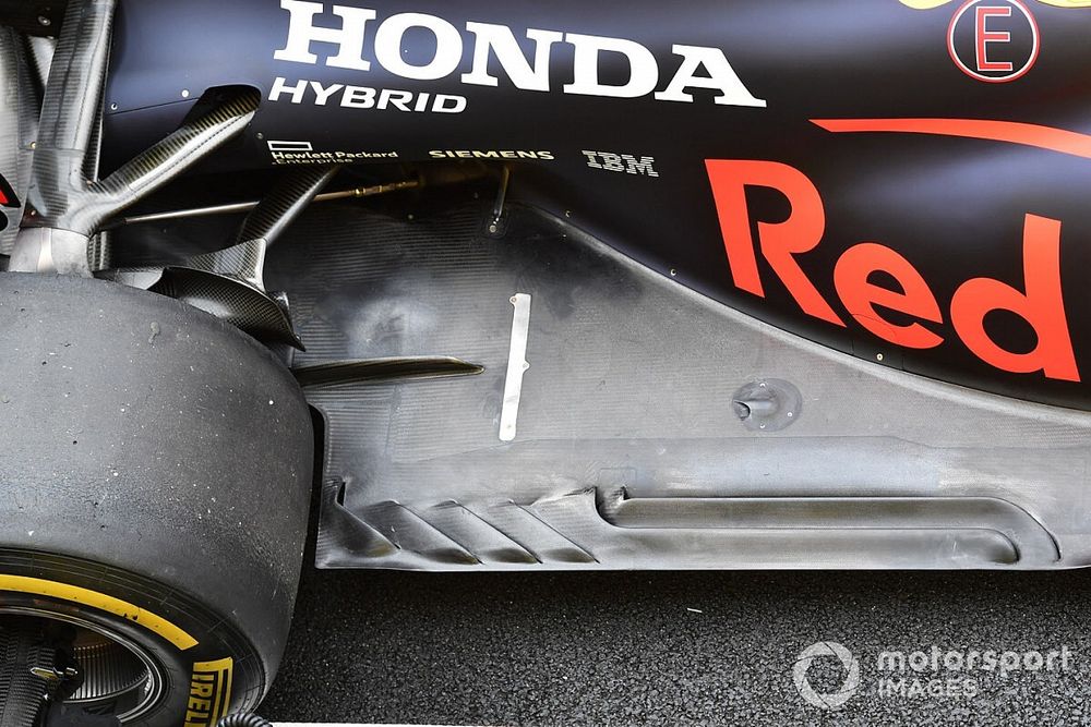 Logo Honda sulla Red Bull Racing RB16 